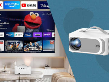 Amazon Is Selling a $600 4K Projector for Just $199, and Shoppers Say Its Picture Quality Is… 
