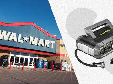 Walmart Has a 2-in-1 Tire Inflator and Jump Starter on Sale for 50% Off That