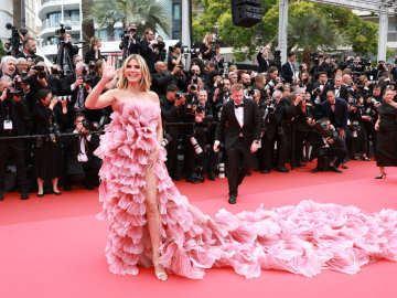 Heidi Klum Broke Cannes Film Festival Dress Code… 