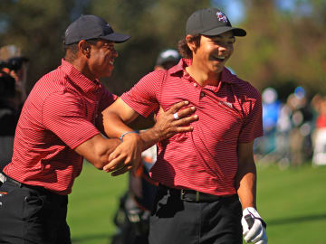 Tiger Woods, Ex-Wife Reunited For Their Son