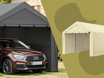 Walmart Has a Gigantic $400 Carport on Sale for $200 Right Now, and It Can Also Transform Into a… 