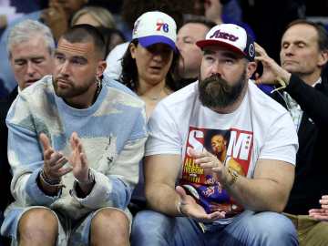 Travis and Jason Kelce Make Big Soccer… 