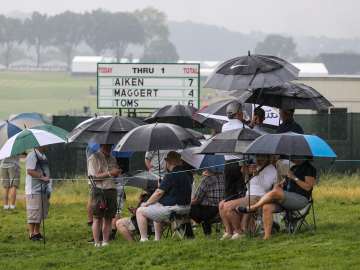 2nd Round of U.S. Open Suspended. 13 Golfers Didn