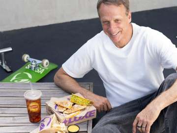 Tony Hawk’s New Meal Collab With a Wildly Popular Restaurant Is a Total Throwback to His Skate… 