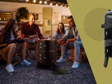 Walmart Has a Vertical Charcoal Grill and Smoker on Sale for Just $60 Right Now, and Shoppers Say It