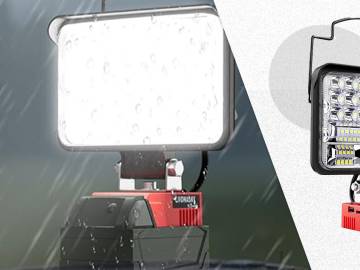 Amazon Has an LED Work Light That Runs on Milwaukee Batteries for Under $20, and Shoppers Say It 