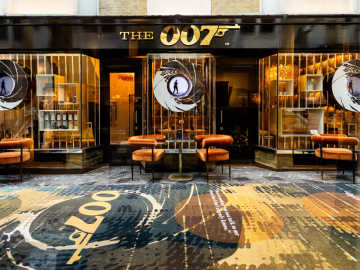 Look Inside the World’s First Official James Bond Bar, Now Open for… 