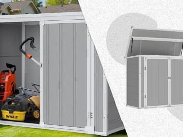 Walmart Is Selling a $600 Weatherproof Storage Shed for $180, and Shoppers Say It