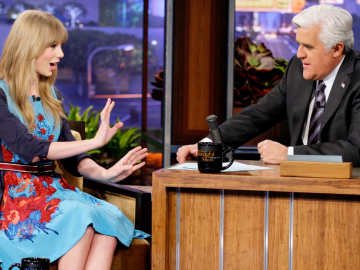 Jay Leno Says Taylor Swift Helped Him Defuse a Road Rage… 
