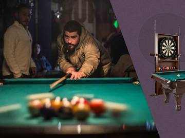 Walmart Is Selling a $900 Billiards Table for Just $299 Right Now, and It Even Comes With a Cue Rack and Dart… 