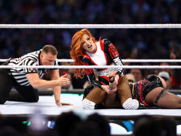 Becky Lynch is putting the smackdown on the Final Frontier.