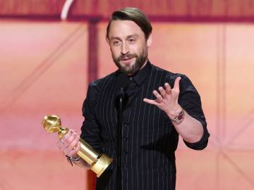 Kieran Culkin Admits He Took a Shot of Tequila Before Winning a Golden… 