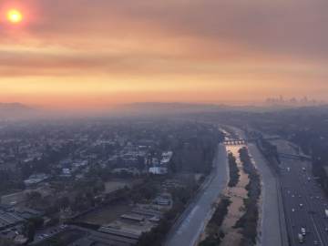 Drone Footage Shows Razed L.A. Neighborhoods Amid… 