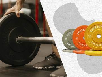 Walmart Is Selling a 100-Pound Bumper Plate Set for Just $50 Right Now, and It