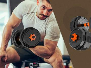Walmart Is Selling This $180 Adjustable Dumbbell Set for $83, and Shoppers Say It’s 