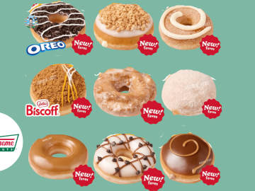 Krispy Kreme Debuts 9 New Delicious New Donuts at Select… 
