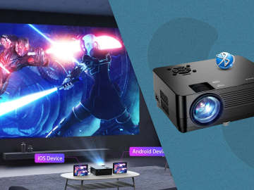 Walmart Is Selling a $400 5G and Bluetooth Movie Projector for Only $110 That Delivers 