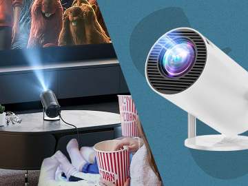 Walmart Is Selling a $400 4K Mini Projector for Only $58, and Shoppers Say The Picture Quality Is… 