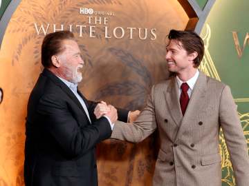Arnold Schwarzenegger Hilariously Calls Out Son