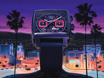 This Wild TAG Heuer Chronograph Celebrates F1 and Las… 