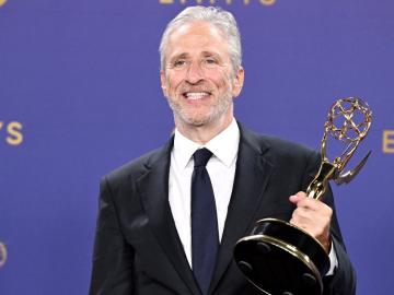 Jon Stewart Suffers Bloody Injury During 