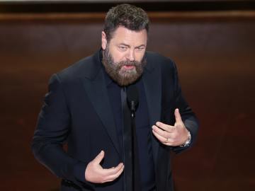 Nick Offerman Punks Conan O