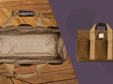 Filson Is Selling One of Its Prized Tin Cloth Bags for 50% Off, and It