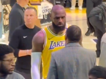Lip Reader Reveals What LeBron Was Saying To Stephen A.… 