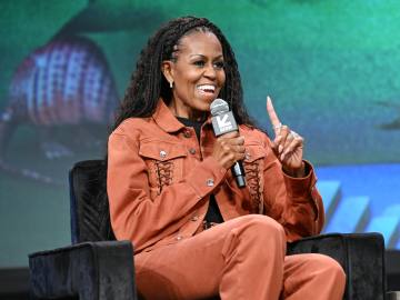 Michelle Obama Addresses Internet Rumors During Appearance Without Her… 