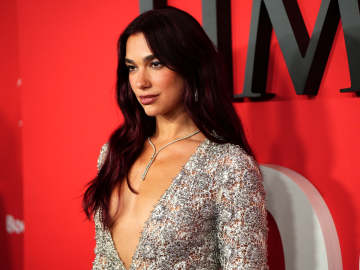 Dua Lipa Turns Heads With Stunning Red… 