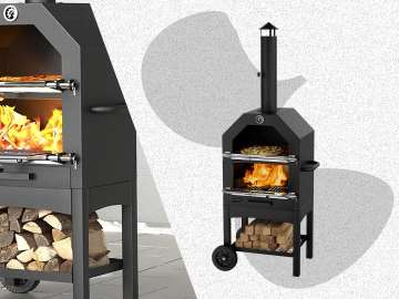 This $360 Wood-Fired Pizza Oven Is on Sale for $160 at Walmart Right Now, and It Makes 