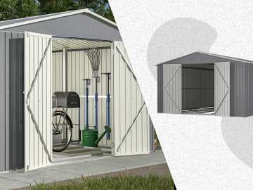 Walmart Is Selling a Massive $1,150 Metal Shed for Just $570, and It Keeps Your Stuff 