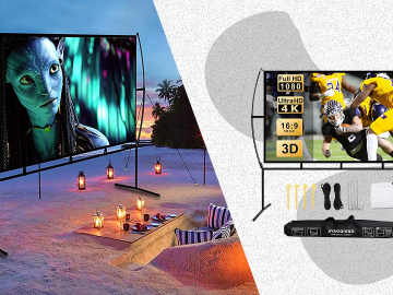 Walmart Is Selling a Massive $140 Projector Screen for $66 That Shoppers Say Is 