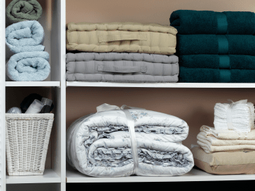 Your Linen Closet Is Making Your Sheets and Towels Smell Musty. Here’s How to Keep Them… 