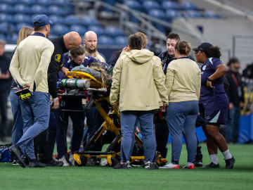 Pro Soccer Match Suspended After Player’s Scary… 