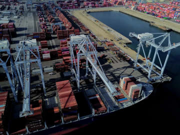 Cargo Ship Mishap Leaves Dozens of Shipping Containers in the… 