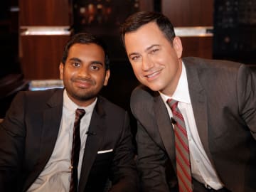 Jimmy Kimmel Grills Aziz Ansari Over Riyadh Festival… 