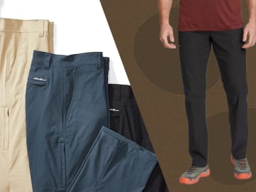 These Eddie Bauer Hiking Pants Are Under $30 During Amazon