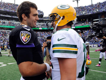 Aaron Rodgers and Joe Flacco Turned 