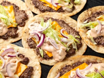 High-Protein Smash Burger Tacos Are What Healthy Eating Should Taste… 