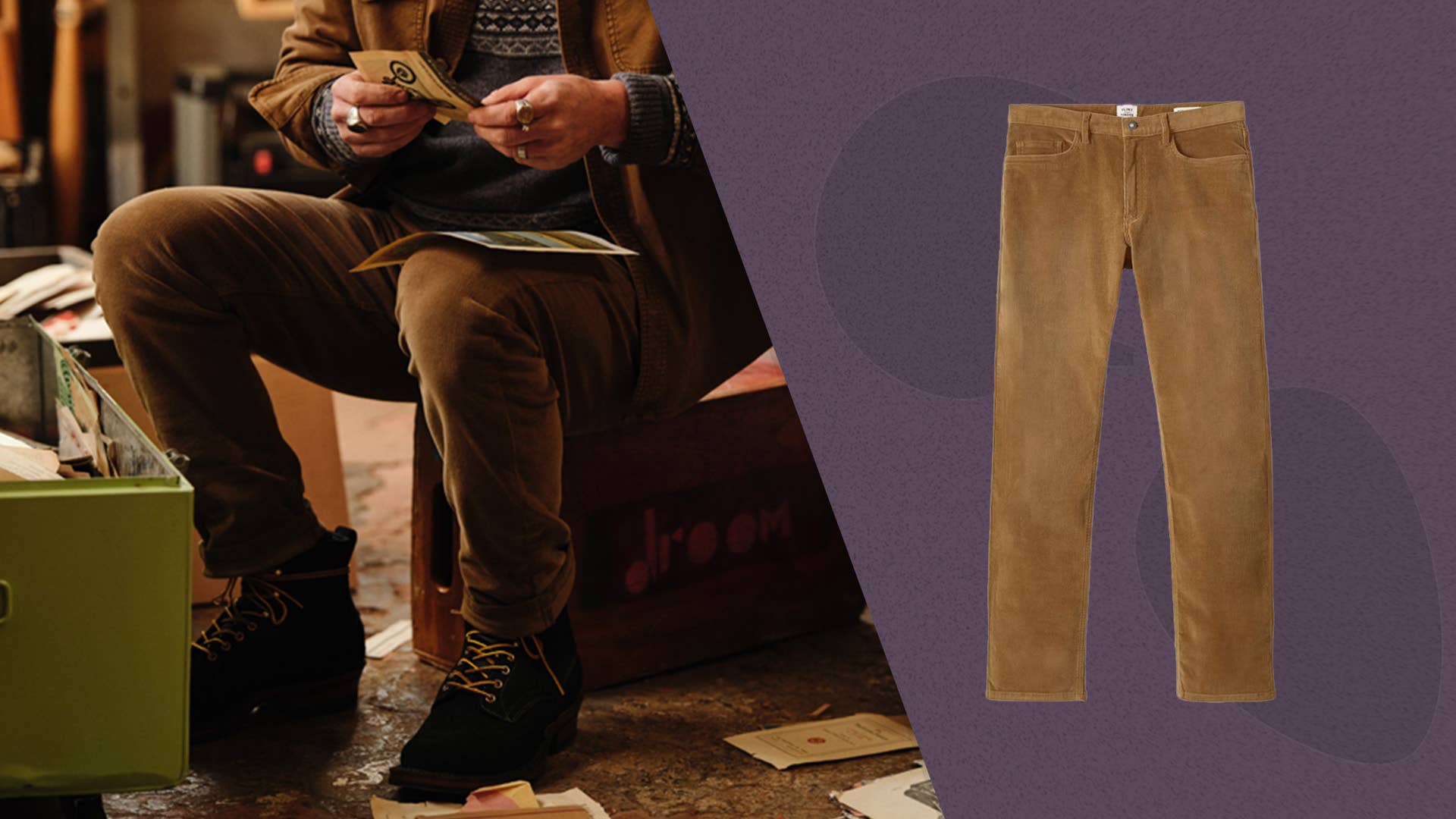 The Flint and Tinder 365 Corduroy Pant is on sale right now at Huckberry.