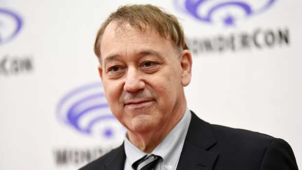 ANAHEIM, CALIFORNIA - MARCH 30:  Sam Raimi poses after the "Boy Kills World" film panel during 2024 WonderCon at Anaheim Convention Center on March 30, 2024 in Anaheim, California. (Photo by Chelsea Guglielmino/Getty Images)