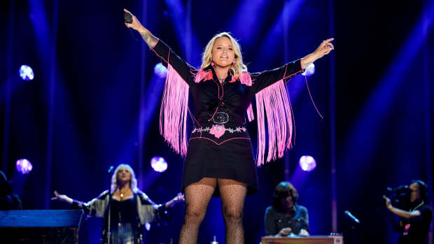 Miranda Lambert performs during CMA Fest at Nissan Stadium on Friday, June 9, 2023, in Nashville, Tennessee. 