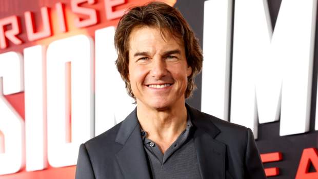 Tom Cruise at the premiere of "Mission: Impossible - Dead Reckoning Part One" at Jazz at Lincoln Center's Frederick P. Rose Hall on July 10, 2023 in New York City.