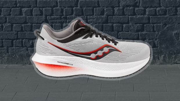 The Saucony Triumph 21 Road-Running Shoes are on sale right now at REI