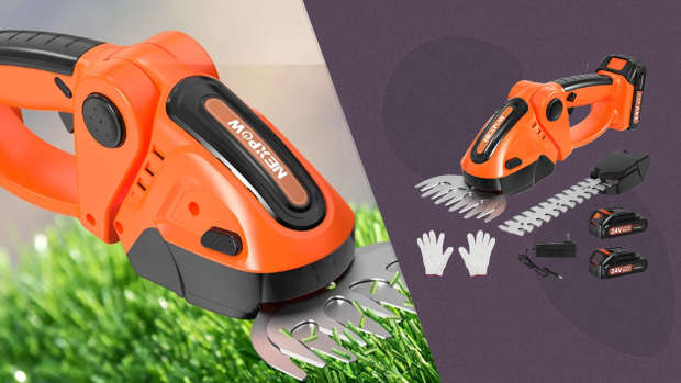 The Nexpow Cordless Hedge Trimmer is on sale right now at Walmart
