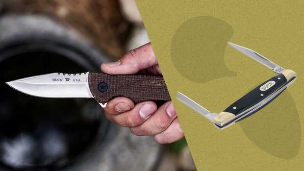 The Buck Knives 375 Deuce Knife is on sale right now at Walmart