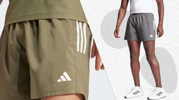Adidas Own The Run Running Shorts, pictured here, are now on sale at Adidas.