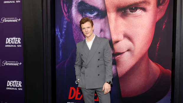 NEW YORK, NEW YORK - DECEMBER 11: Patrick Gibson attends Showtime's "Dexter: Original Sin" New York Premiere at SVA Theater on December 11, 2024 in New York City. (Photo by Dia Dipasupil/WireImage)