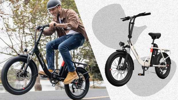 The 5th Wheel 500W Fat Tire E-Bike, seen here, is now on sale at Walmart.
